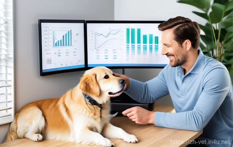 수의사로서의 장기적인 목표 설정 - **Prompt: High-Tech Specialized Veterinary Cardiology Clinic**
    A highly skilled female veterinar...