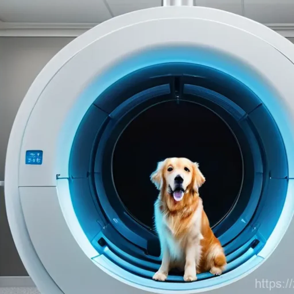 수의사 직업으로서의 전망 - **Prompt:** A high-definition, hyper-realistic image of a cutting-edge veterinary clinic. In the for...